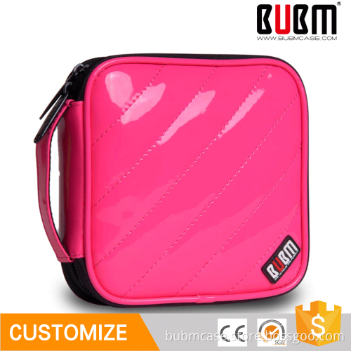 BUBM funny PU leather rose Red color cd storage case for sale